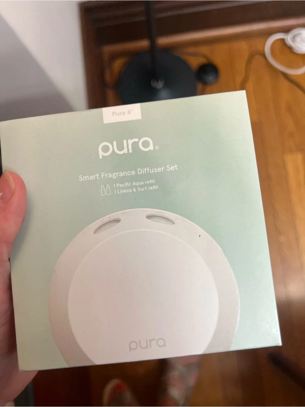 Moodcast Pura Beach Vacay Fragrance Refill - White Device & Beach Orange Refill